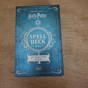 Harry Potter Spell Deck and Interactive Book - Deck of cards is unwrapped